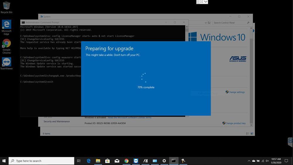 Nâng Cấp Windows 10 Home Lên Bản 10 Pro Bằng Cmd - Thế Giới Bản Quyền  [Tgbq.Com]
