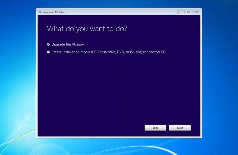 Cập nhật Windows 7, 8.1 lên Windows 10 chính thức